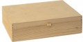 Holzpr�sentkassette  f�r 3 Flaschen  - VE: 5