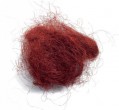 Flachshaar bordeaux - � 1 kg - VE : 1 Stk.