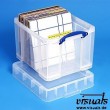 Aufbewahrungsbox 35 l XL LP-Box medium inklusive Deckel