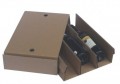 Einlage f�r Weinversandkarton Vario f�r 3 Flaschen, VE: 20 