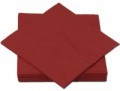 Servietten 33 x 33 cm 3-lagig 1/4 bordeaux VE 2.000 St�ck