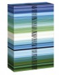Weinverpackung Struktura Trendline Blue-Green f.3 Flaschen VE: 50 St.