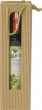Traget�te Mini Welle Natur, 2 Fenster f�r eine 0,25 ltr. Fl., VE: 20
