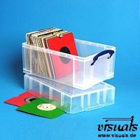 Aufbewahrungsbox 9 l Vinyl-Single-Box klein