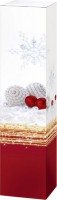 Weinverpackung Weinpr�sentkarton White Christmas  f.1 Flasche; VE: 50