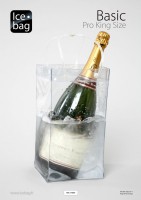 Pro Collection Ice-Bag � King Size Transparent - 0,8 mm  - VE 6 St�ck