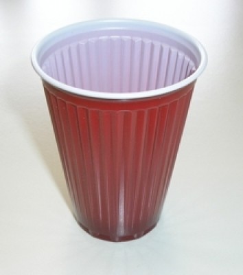 visuals Automatenbecher 180 ml braun/wei&szlig; VE 3.000 St&uuml;ck